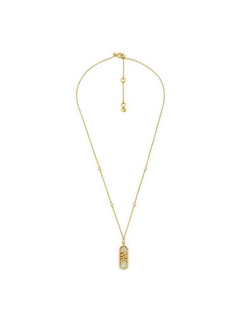 Michael Kors Empire Link Chain Necklace 